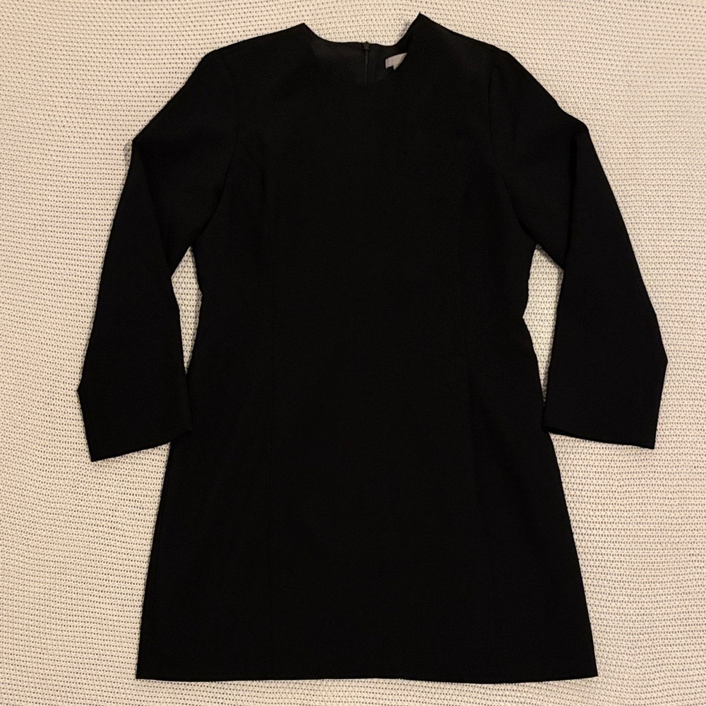H&M Classic Black Long Sleeve Dress